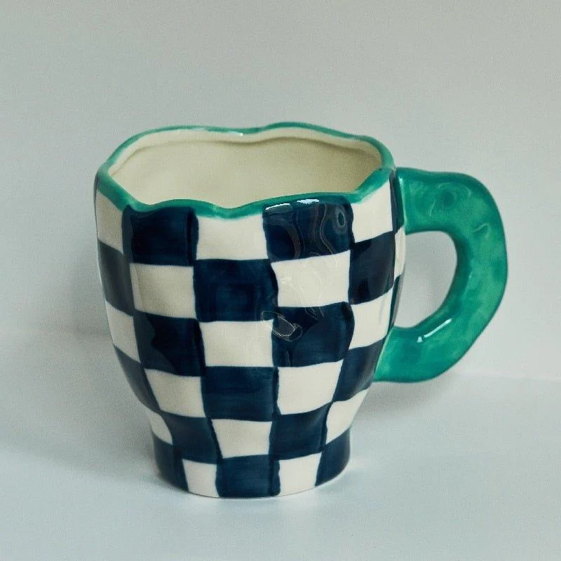 Korean Style Irregular Coffee Mug -  - #tag1#