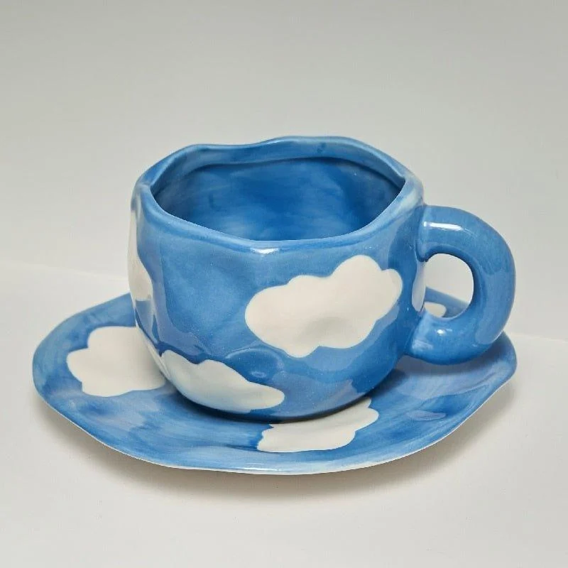 Korean Style Irregular Coffee Mug -  - #tag1#