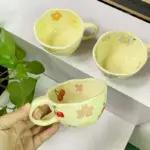 Korean_Style_Irregular_Flower_Ceramic_Mug_-_-_tag1_-4288507 Korean Style Irregular Flower Ceramic Mug tag1