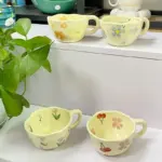 Korean_Style_Irregular_Flower_Ceramic_Mug_-_-_tag1_-4288513 Korean Style Irregular Flower Ceramic Mug tag1