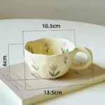 Korean_Style_Irregular_Flower_Ceramic_Mug_-_-_tag1_-4288528 Korean Style Irregular Flower Ceramic Mug tag1
