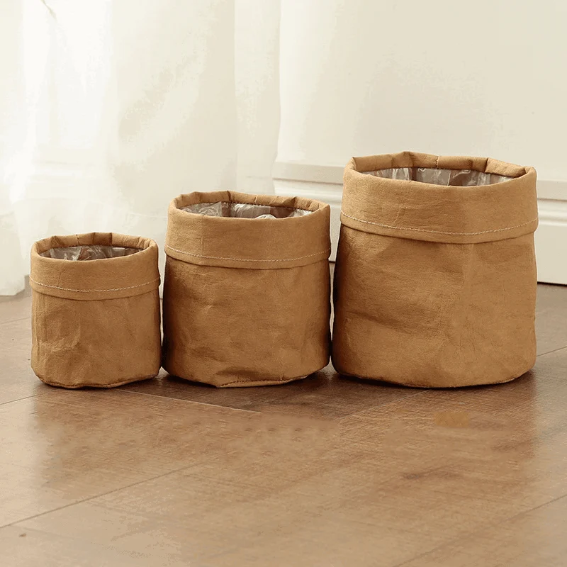 Kraft Paper Planter -