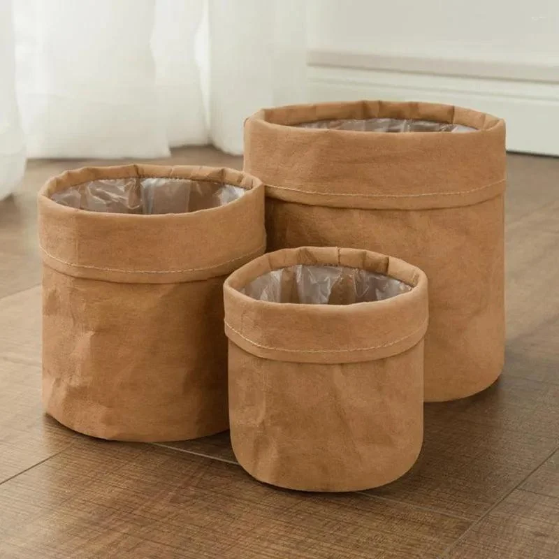 Kraft Paper Planter -