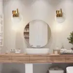 Kristy Modern LED Wall Lamp Gold Bedroom Dining Room Crystal tag1