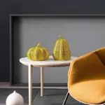 Kusama Yayoi Style Pumpkin Sculptures