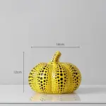 Kusama Yayoi Style Pumpkin Sculptures