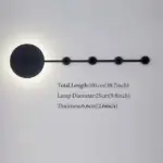 Kylo Modern Nordic LED Lamp Coat Rack tag1