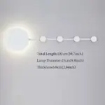 Kylo Modern Nordic LED Lamp Coat Rack tag1