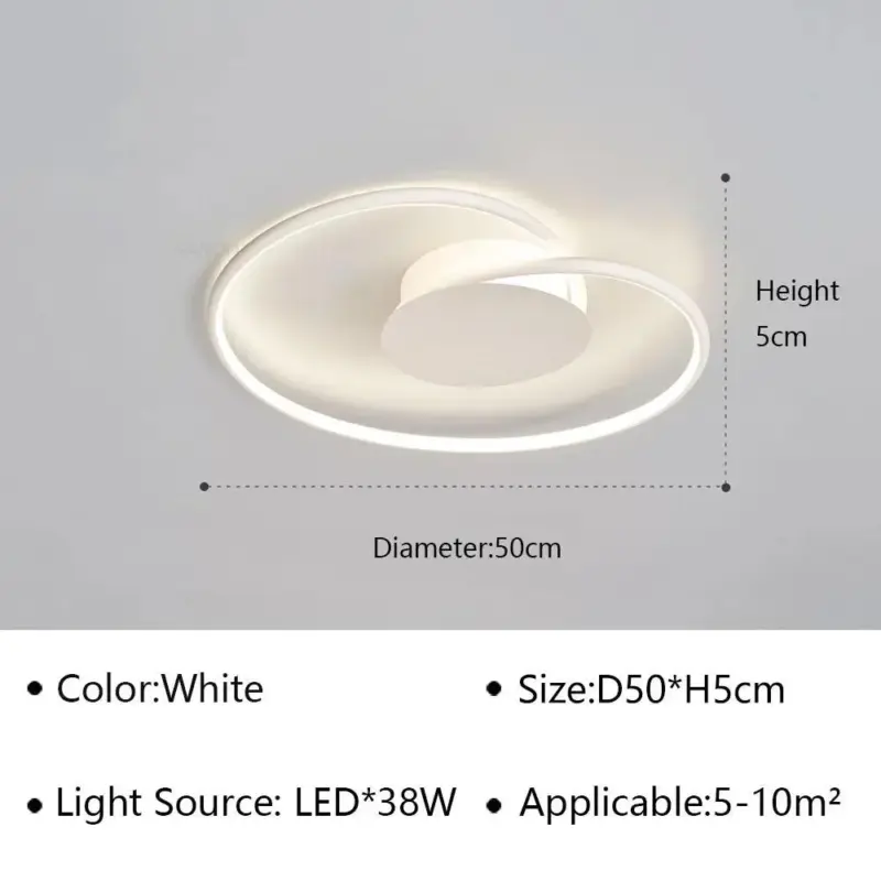 L mpara de techo LED Simple y moderna para sala de Estar comedor dormitorio estudio pasillo 3adf71c7 fe44 4145 86e8 8f4180dc404d