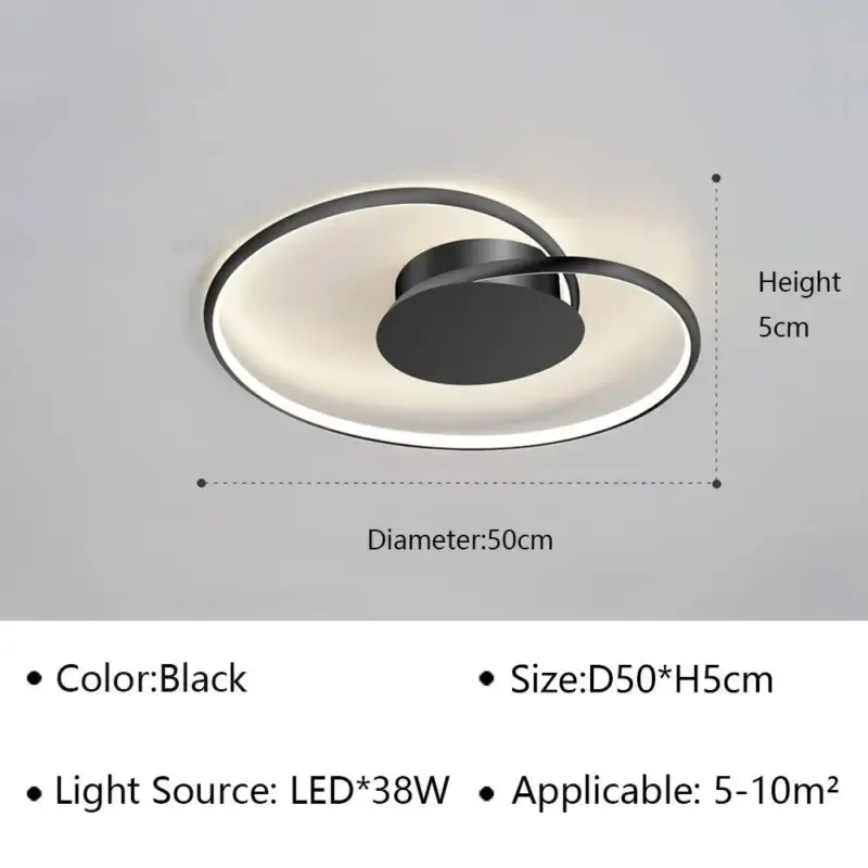 L mpara de techo LED Simple y moderna para sala de Estar comedor dormitorio estudio pasillo 9e134c5e f4b2 4edf 9594 a82a9df663c2