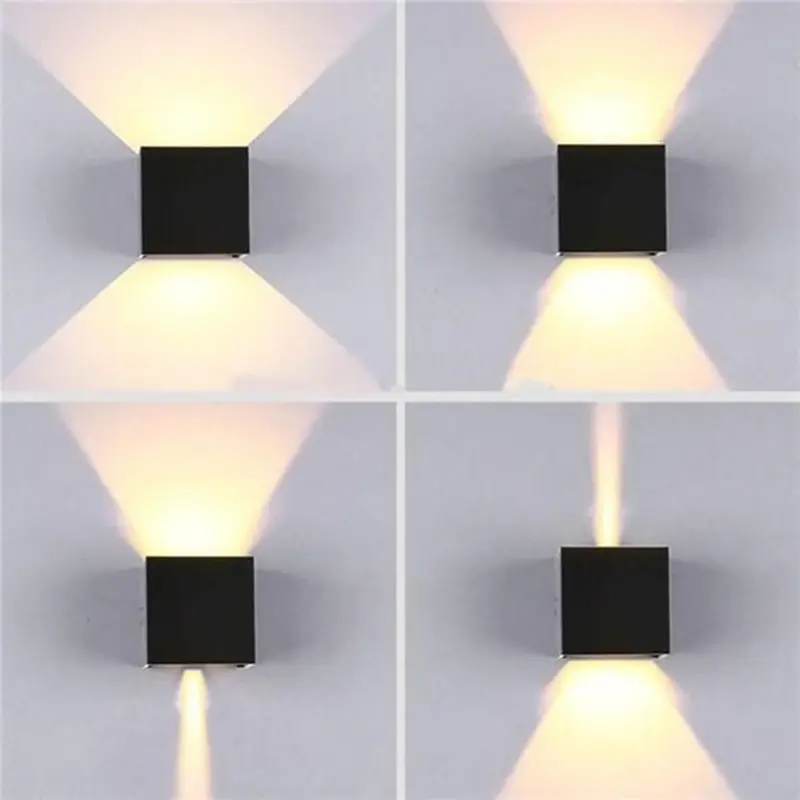 L5856W adjustable up and Down wall light courtyard porch corridor bedroom wall sconce AC85 265V Porch