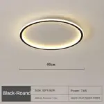 LED Ceiling Chandelier Nordic Simple Round Ceiling Lights Living Dining Room Bedroom Corridor Home Indoor Nordic 59de52f7 6a49 45b2 af51 951fb0fdd13f