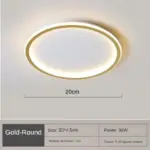 LED Ceiling Chandelier Nordic Simple Round Ceiling Lights Living Dining Room Bedroom Corridor Home Indoor Nordic 9ed5a9c1 2593 44fb 8c3c d0af60515418