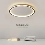 LED Ceiling Chandelier Nordic Simple Round Ceiling Lights Living Dining Room Bedroom Corridor Home Indoor Nordic d62d3cb2 21ae 4bd1 8928 c5b8d7f93491