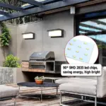 LED Outdoor Wall Light Modern Waterproof Indoor Led Outside Garden Lighting Porch Lights Villa Balcony Aisle 55d603c6 356c 4094 bb20 a57a6e9e4936