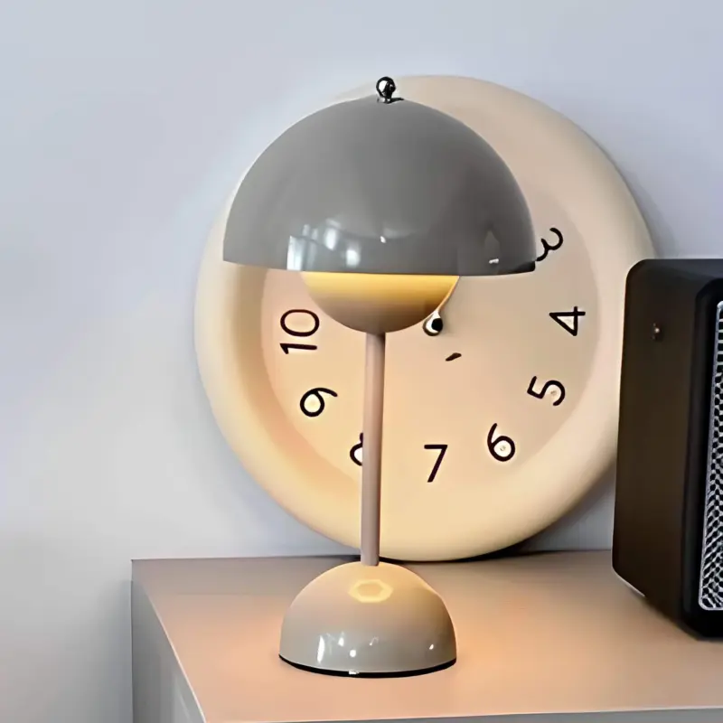 LED PilzlampeLumiLightDimmbareTischleuchteinverschiedenenFarben2