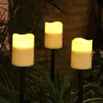 LED Solar Light Candle Flame Lamp Outdoor Garden Lawn Stakes Light for Home Courtyard Festival Garden 1ceaf7c7 c81e 4adf bd40 c94d0d43f240