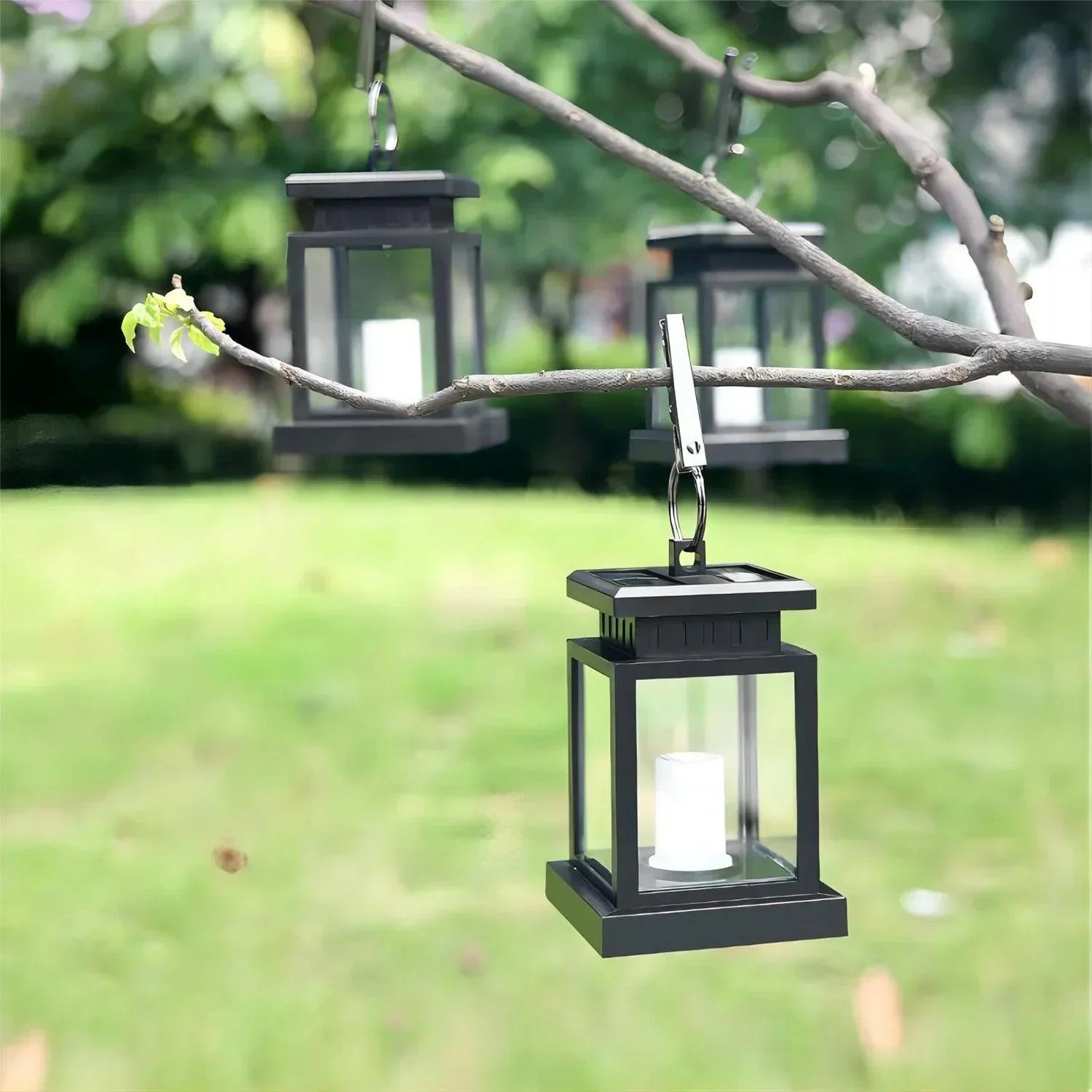 Led Solar Lights Candle Lantern Outdoor Palace Lantern Garden Lamp With Hook Landscape Lighting Floor Lights 9d31ef25 75e3 45b5 81f5 79c229916b59