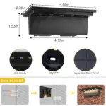 LED Solar Stair Light Path Outdoor Waterproof Wall Lamp Garden Terrace Guardrail Step Light Landscape Balcony 5d38dfb3 09b0 4ba4 8b1e 7f63763355d4