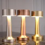 LED Table Lamp Retro Bar Coffee Table Lamp Rechargeable Touch Sensor Wireless Night Light Restaurant Living jpg