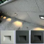 LED Wall Lamp Recessed Stair Light Indoor Outdoor Decoration Step Light Ladder Stairway Night light Corridor f0368130 7342 428b 9398 da0edbdd8a20