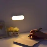 LEDUSBAufladbareKabelloseBewegungsmelderWandlampe BewegungsaktiviertesLichtWiederaufladbarMagnetischeBefestigung3