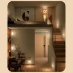 LEDUSBAufladbareKabelloseBewegungsmelderWandlampe BewegungsaktiviertesLichtWiederaufladbarMagnetischeBefestigung6