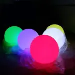 LED Ball Lamp Donn Rechargeable Waterproof For indoors outdoors tag1