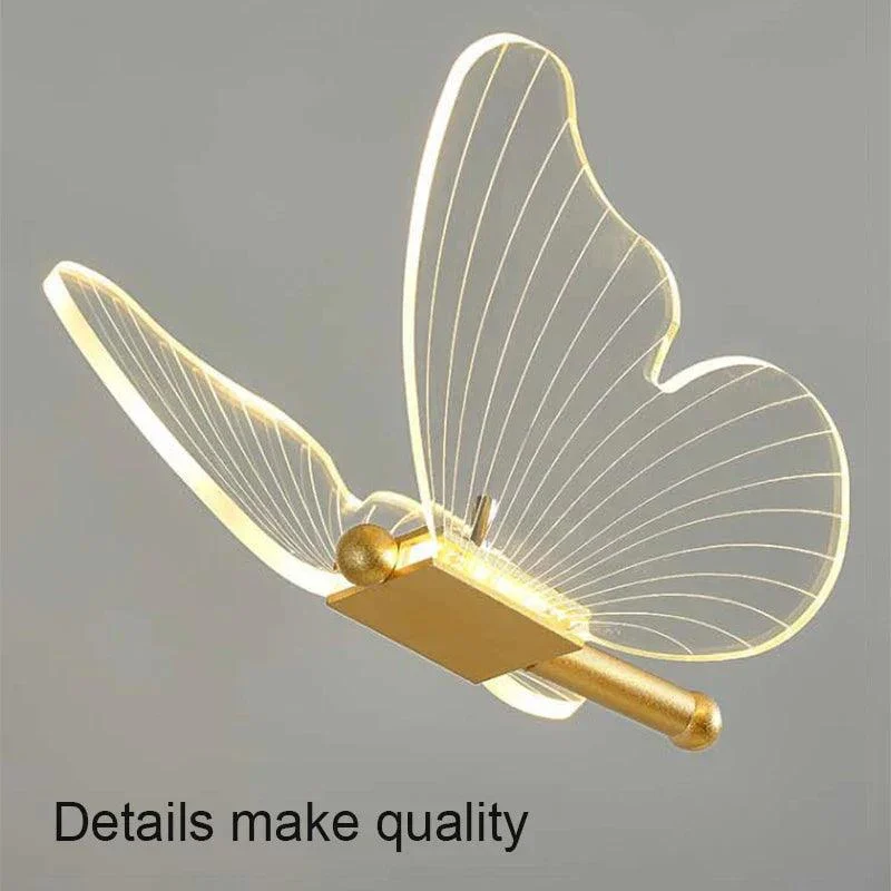LED Butterfly Lamp - Table Lamp - Desk Lamp - Indoor Lighting with Switch - Bedroom, Living Room - Home Decoration -  - #tag1#