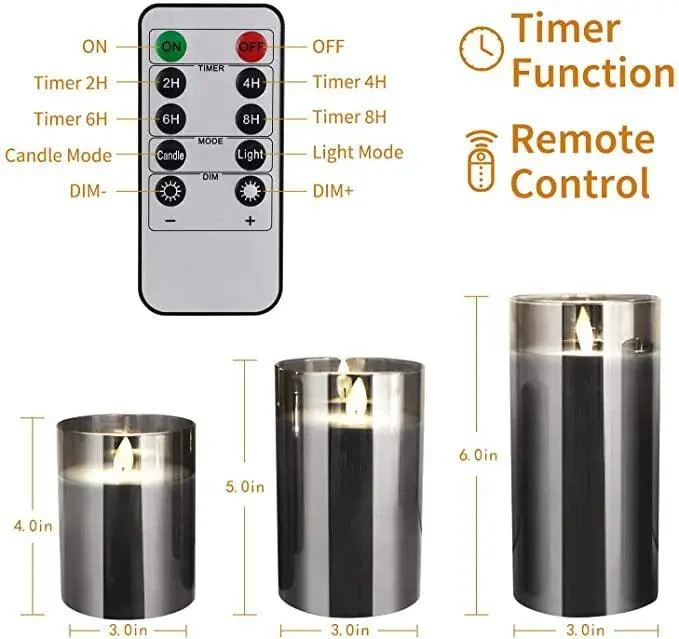 LED Candle Set - Lifelike Candle Set -  - #tag1#