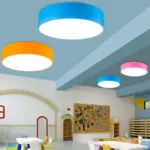 LED Ceiling Lamp Children Round Colorful Design tag1