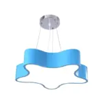 LED Children s Lamp Hanging with Star Acrylic Shade Red Green Yellow Finish tag1