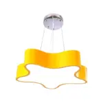 LED Children s Lamp Hanging with Star Acrylic Shade Red Green Yellow Finish tag1