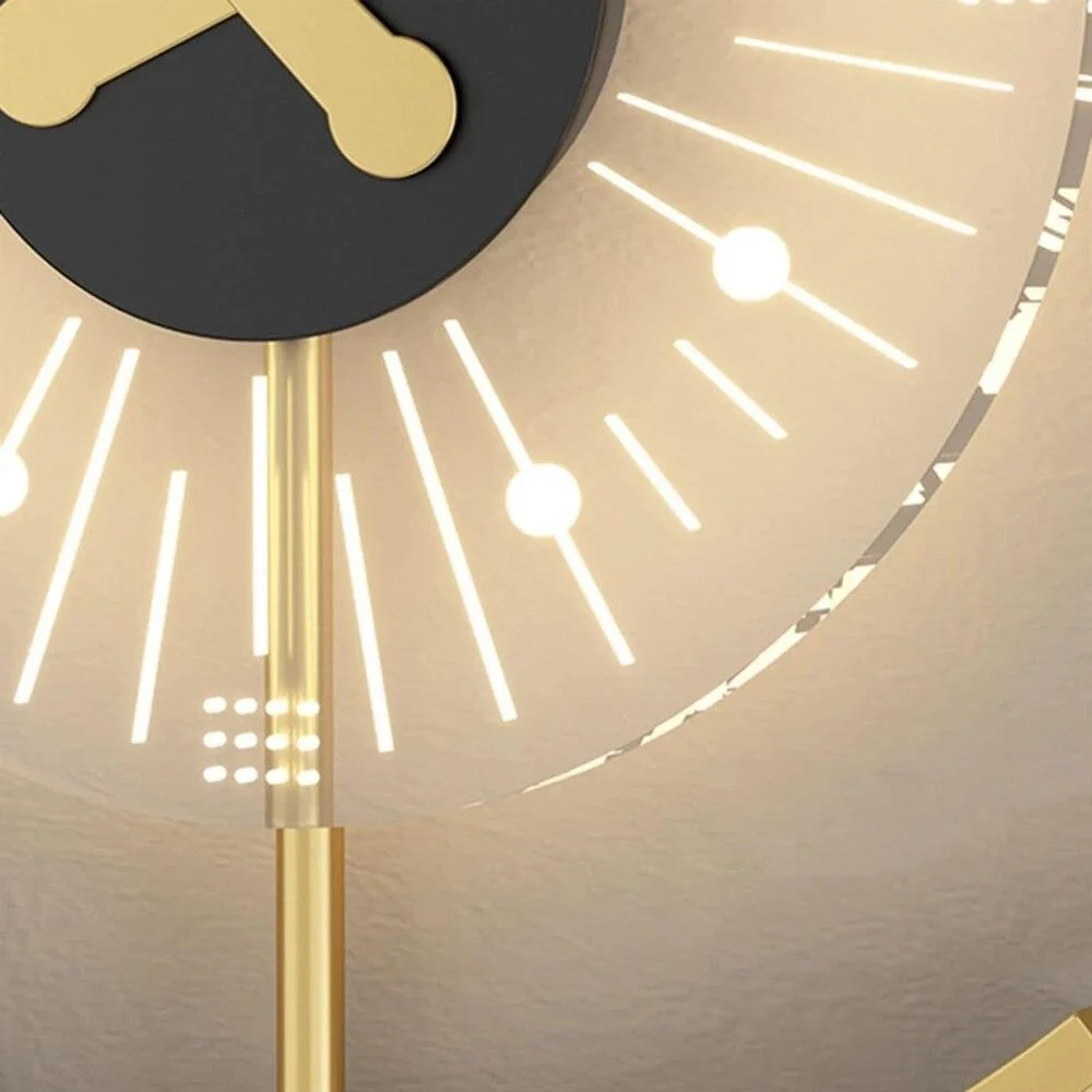 LED Clock Wall Lamp -  - #tag1#