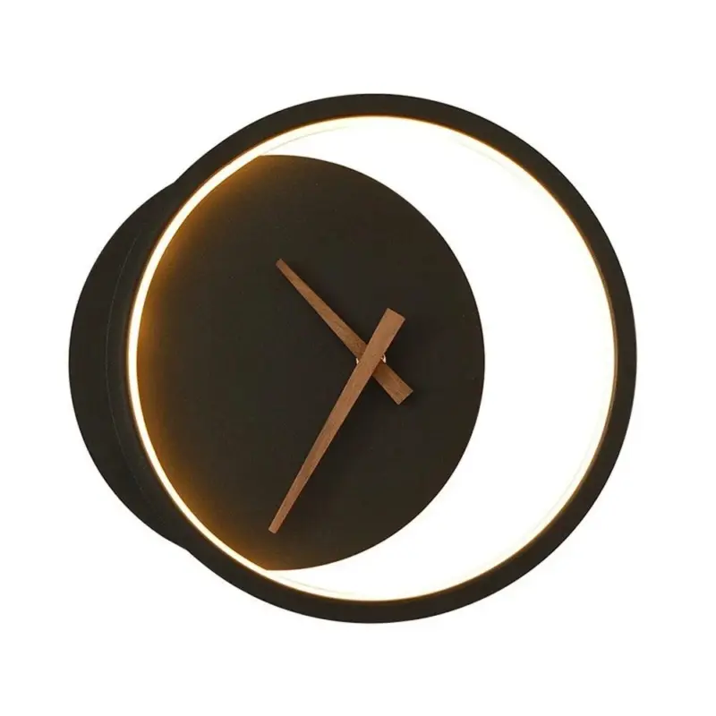 LED Clock Wall Lamp tag1