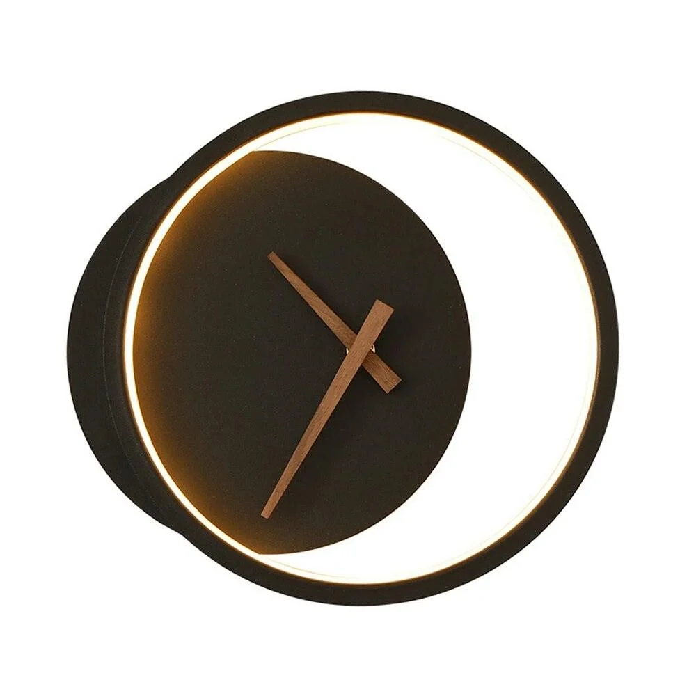 LED Clock Wall Lamp -  - #tag1#