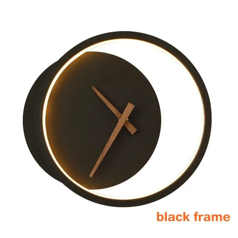 LED Clock Wall Lamp tag1