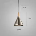LED Copper Aluminum Hanglamp tag1