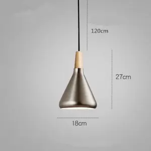 LED Copper Aluminum Hanglamp