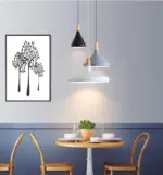 LED Copper Aluminum Hanglamp tag1