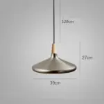 LED Copper Aluminum Hanglamp tag1