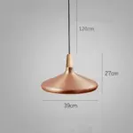 LED Copper Aluminum Hanglamp tag1