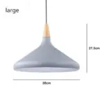 LED Copper Aluminum Hanglamp tag1