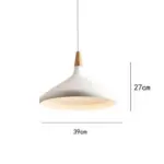 LED Copper Aluminum Hanglamp tag1