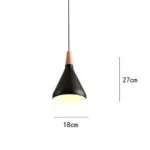 LED Copper Aluminum Hanglamp tag1