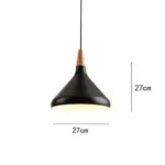 LED Copper Aluminum Hanglamp tag1