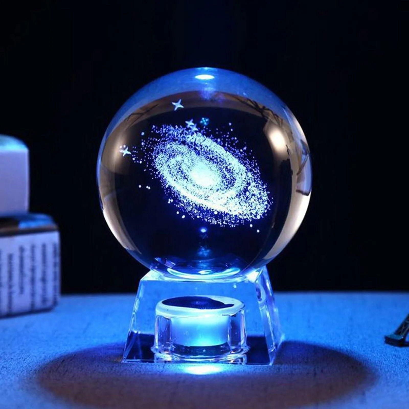 LED Crystal Night Light - Multicolor Veilleuse -  - #tag1#