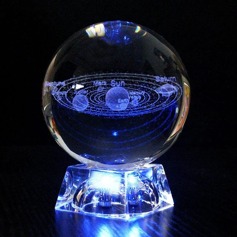 LED Crystal Night Light - Multicolor Veilleuse -  - #tag1#
