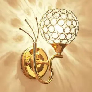 LED Crystal Wall Lamp - Lumi - Elegant Design - Energy Efficient