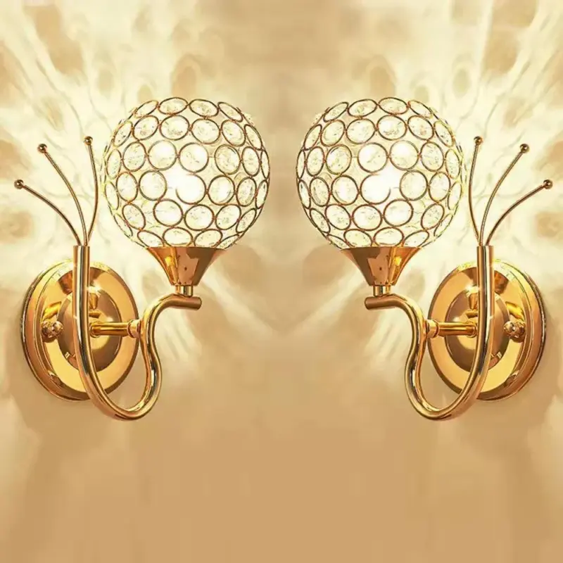 LED Crystal Wall Lamp Lumi Elegant Design Energy Efficient tag1